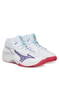 Mizuno Buty halowe Hunder Blade Z Mid V1GC2375 Biały. Kolor: biały. Materiał: materiał #6