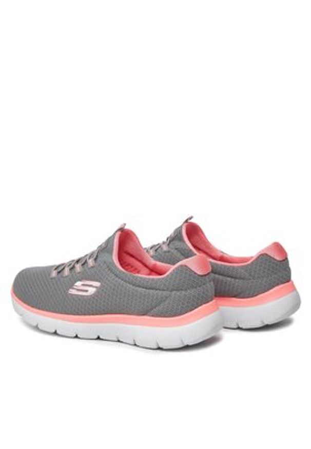 skechers - Skechers Sneakersy Summits 12980/GYPK Szary. Kolor: szary. Materiał: materiał