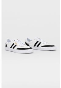 Polo Ralph Lauren Buty kolor biały. Nosek buta: okrągły. Zapięcie: sznurówki. Kolor: biały. Materiał: guma