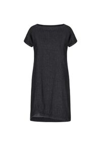 ZOOPLEMENTS - Sukienka damska Loap Diviniss, rozmiar S. Okazja: na co dzień. Kolor: fioletowy. Materiał: bawełna. Sezon: wiosna, lato, jesień. Typ sukienki: sportowe, asymetryczne. Styl: casual, sportowy #1