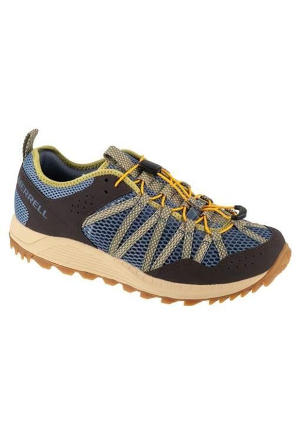 Buty trekkingowe męskie Merrell Wildwood Aerosport. Kolor: wielokolorowy. Materiał: guma, syntetyk, tkanina, materiał. Szerokość cholewki: normalna
