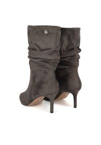 Nine West Botki CEO-SAMIRA-01 Szary. Kolor: szary. Materiał: materiał #2