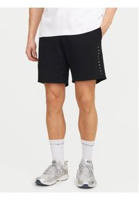 Jack & Jones - Jack&Jones Szorty sportowe Gordon 12248831 Czarny Regular Fit. Kolor: czarny. Materiał: syntetyk. Styl: sportowy