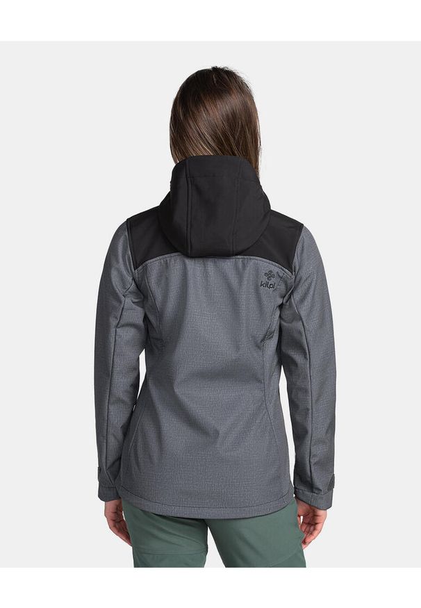 Damska kurtka softshell Kilpi RAVIA-W. Kolor: szary. Materiał: softshell