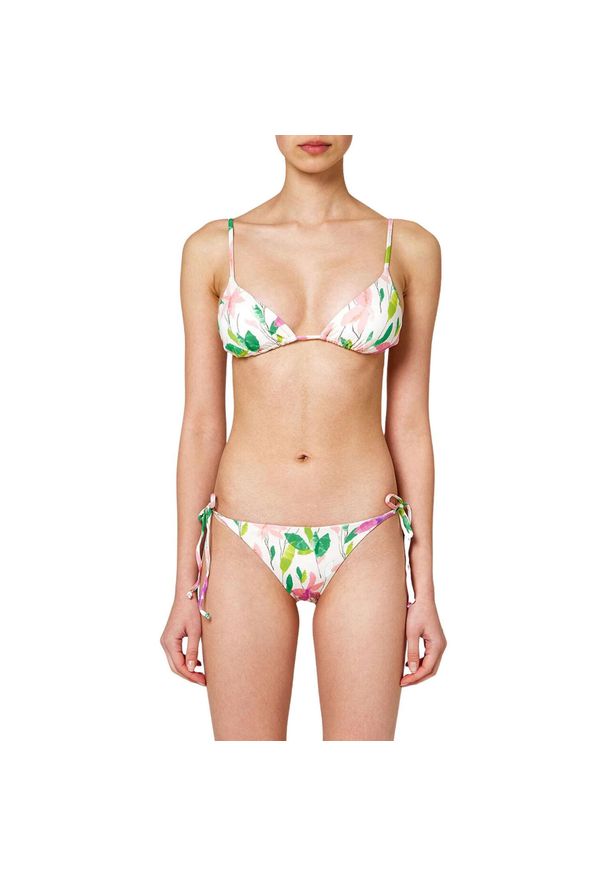 SUNDEK - Góra od bikini Sundek Caladesi. Kolor: biały. Materiał: poliamid, elastan