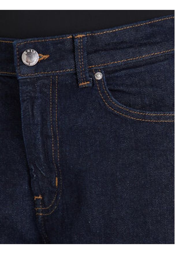 only - ONLY Jeansy Emily 15356761 Granatowy Mom Fit. Kolor: niebieski