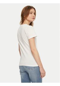 Calvin Klein Jeans T-Shirt Gradient J20J224982 Biały Slim Fit. Kolor: biały. Materiał: bawełna. Wzór: gradientowy