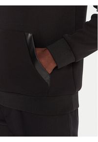 Karl Lagerfeld - KARL LAGERFELD Bluza 705039 554907 Czarny Regular Fit. Typ kołnierza: dekolt w karo. Kolor: czarny. Materiał: bawełna #3