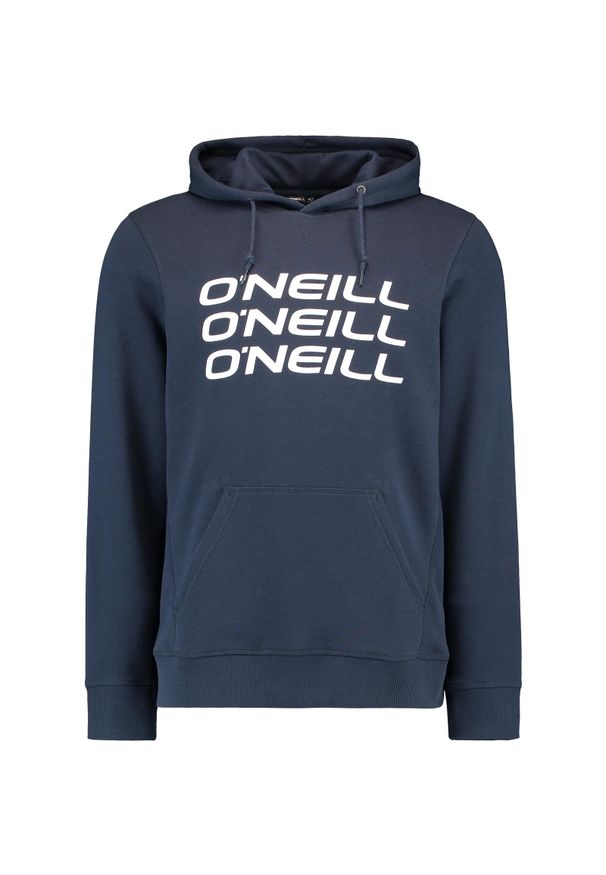 Bluza z kapturem męskie O'Neill Triple Stack. Typ kołnierza: kaptur. Kolor: niebieski. Materiał: bawełna, materiał