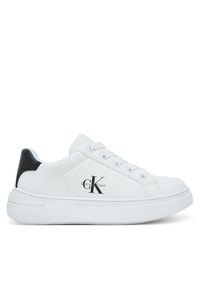 Sneakersy Calvin Klein. Kolor: biały