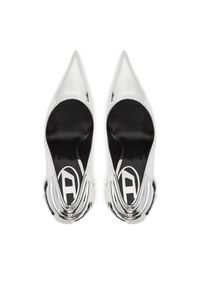 Diesel Szpilki D-Ten&Half P Y03426P1660 Srebrny. Kolor: srebrny. Materiał: skóra. Obcas: na szpilce #6