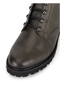 Remonte Trzewiki D8670-52 Zielony. Kolor: zielony. Materiał: skóra #2