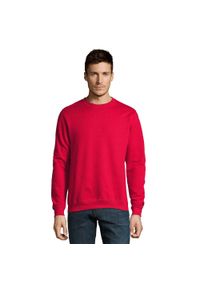 SOL'S - Bluza Unisex Dla Dorosłych New Supreme. Kolor: czerwony
