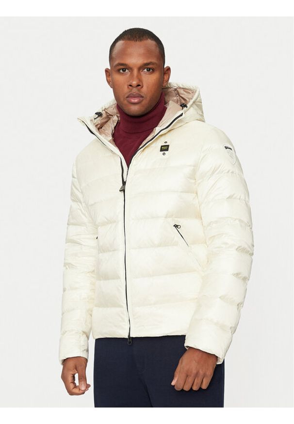 Blauer Kurtka puchowa 24WBLUC03023 Écru Regular Fit. Materiał: syntetyk