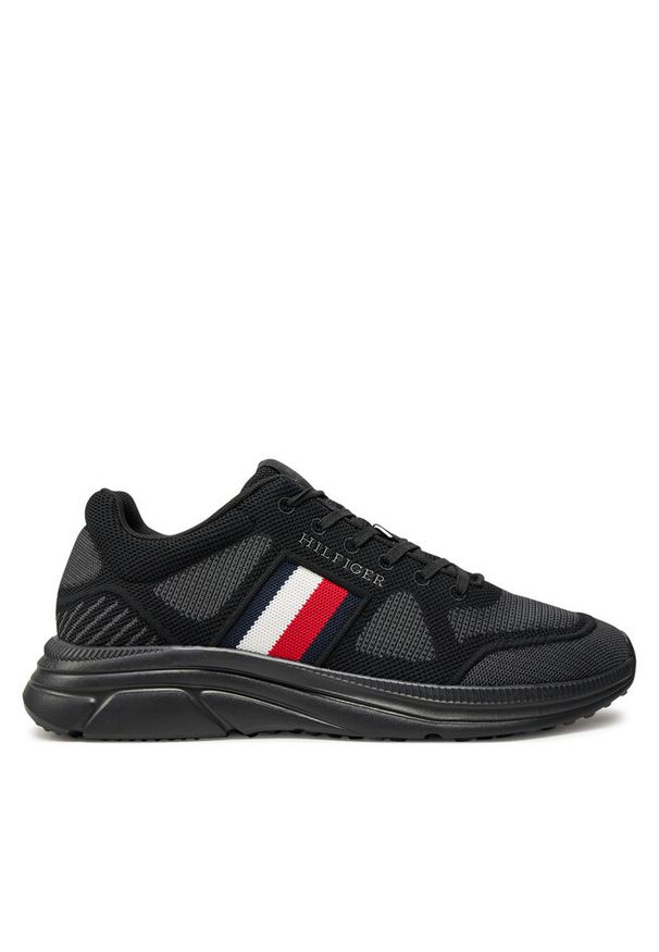 TOMMY HILFIGER - Sneakersy Tommy Hilfiger. Kolor: czarny