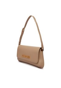 Love Moschino - LOVE MOSCHINO Torebka JC4058PP1PLO0105 Beżowy. Kolor: beżowy. Materiał: skórzane #4