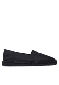 Calvin Klein Espadryle Espadrille Mono Jq HM0HM00977 Czarny. Kolor: czarny. Materiał: materiał