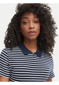 TOMMY HILFIGER - Tommy Hilfiger Sukienka codzienna WW0WW48745 Granatowy Regular Fit. Okazja: na co dzień. Kolor: niebieski. Materiał: bawełna. Typ sukienki: proste. Styl: casual #4