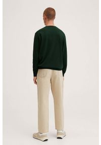 Mango Man - Sweter TEN. Okazja: na co dzień. Kolor: zielony. Materiał: dzianina. Długość rękawa: długi rękaw. Długość: długie. Styl: casual #4