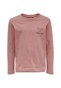 Dziecięca koszulka z długim rękawem Hummel hmldrei. Okazja: na co dzień. Kolor: różowy. Długość rękawa: długi rękaw. Długość: długie. Styl: casual, sportowy #1