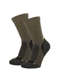 XTREME SOCKSWEAR - Skarpety turystyczne dla dorosłych Xtreme Wełna Merino, 6 szt. Kolor: zielony. Materiał: wełna. Sport: turystyka piesza