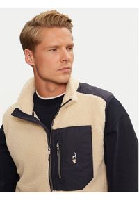 Aulp Kamizelka Tarik Beżowy Regular Fit. Kolor: beżowy. Materiał: syntetyk #2