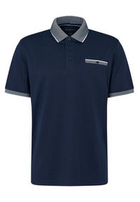 Bugatti Polo 8151-75091C Granatowy Regular Fit. Typ kołnierza: polo. Kolor: niebieski. Materiał: bawełna #2