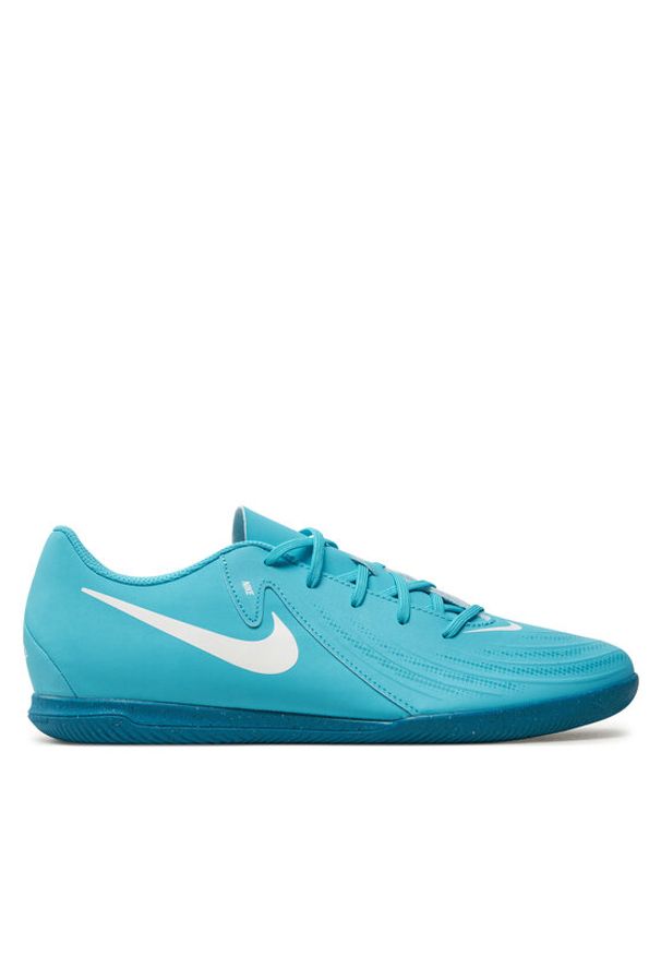 Nike Buty do piłki nożnej Phantom Gx II Club IC FJ2568 400 Niebieski. Kolor: niebieski. Materiał: skóra