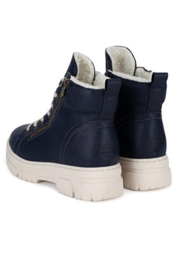 Go Soft Botki WS6385-02 Granatowy. Kolor: niebieski. Materiał: materiał