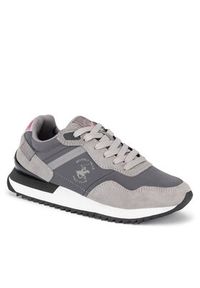 Beverly Hills Polo Club Sneakersy S9017-IW Szary. Kolor: szary. Materiał: nubuk, skóra #6