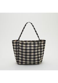 Reserved - Torba shopper - Czarny. Kolor: czarny #1