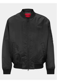 Hugo Kurtka bomber Byler2341 50493096 Czarny Oversize. Kolor: czarny. Materiał: syntetyk #5