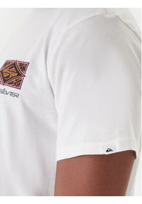 Quiksilver T-Shirt Evo Youth Crisis EQYZT08192 Biały Regular Fit. Kolor: biały. Materiał: bawełna #4