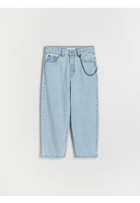 Reserved - Jeansy relaxed fit - niebieski. Kolor: niebieski