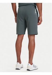 EA7 Emporio Armani Szorty sportowe 8NPS65 PJVRZ U8085 Szary Regular Fit. Kolor: szary. Materiał: bawełna. Styl: sportowy #4