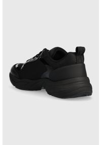 Calvin Klein Jeans sneakersy RETRO TENNIS LACEUP MESH kolor czarny YM0YM00785. Zapięcie: sznurówki. Kolor: czarny. Materiał: mesh #5