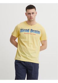 Blend T-Shirt 20715332 Żółty Regular Fit. Kolor: żółty. Materiał: bawełna #1