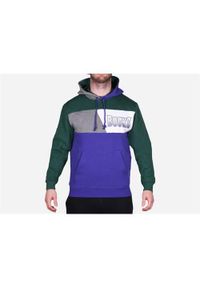 Bluza sportowa męska Mitchell & Ness Milwaukee Bucks. Typ kołnierza: kaptur. Kolor: zielony, fioletowy, niebieski, wielokolorowy #1