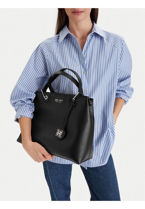 Nine West Torebka CEO-Soho Bloom-LDA8569 Czarny. Kolor: czarny