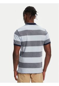 Robe di Kappa Polo Ming 64126KW Niebieski Slim Fit. Typ kołnierza: polo. Kolor: niebieski. Materiał: bawełna #5