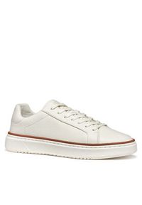Geox Sneakersy U Zackerty U46HPA 00046 C1000 Biały. Kolor: biały. Materiał: skóra #6