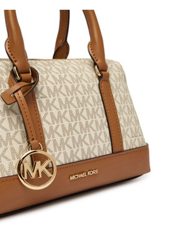 MICHAEL Michael Kors Torebka Andie 30S6G3PS1B Écru. Kolor: kremowy. Materiał: skórzane