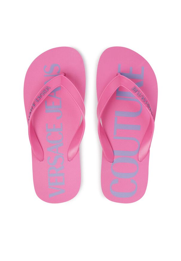 Versace Jeans Couture Japonki 80VA3SQ7 ZSS81 Różowy. Kolor: różowy. Materiał: syntetyk