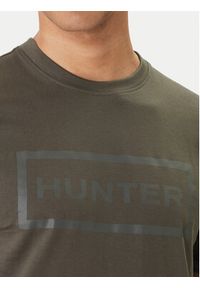 Hunter T-Shirt Halton HARM0019252 Zielony Regular Fit. Kolor: zielony. Materiał: bawełna #6