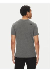 The North Face T-Shirt Simple Dome Tee NF0A2TX5 Szary Regular Fit. Kolor: szary. Materiał: syntetyk #4