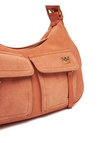 Pinko - PINKO Torebka Cargo Bag Classic PE 25 PLTT 102794 A29N Pomarańczowy. Kolor: pomarańczowy. Materiał: skórzane, zamszowe #4