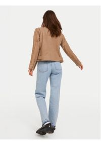 JJXX Kurtka skórzana Holly 12200286 Brązowy Regular Fit. Kolor: brązowy. Materiał: skóra #6