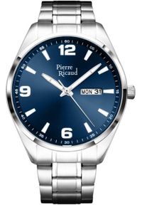 Zegarek męski Pierre Ricaud P91107.5155Q srebrny. Kolor: srebrny #1