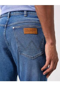 Wrangler - WRANGLER RIVER TREASURES MĘSKIE SPODNIE JEANSOWE JEANSY DŻINSY BLUE 112350858