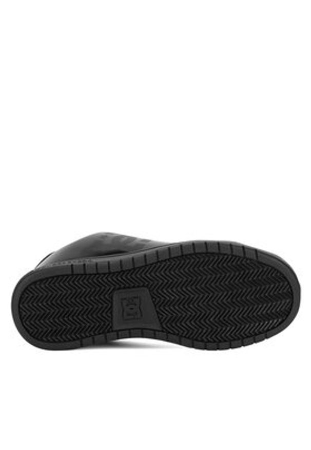 DC Shoes Sneakersy GAVELER ADJS700082-KSO Czarny. Kolor: czarny. Materiał: skóra